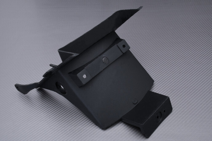 Bavette support de plaque type origine pour moto Yamaha XJR 400 R noir
