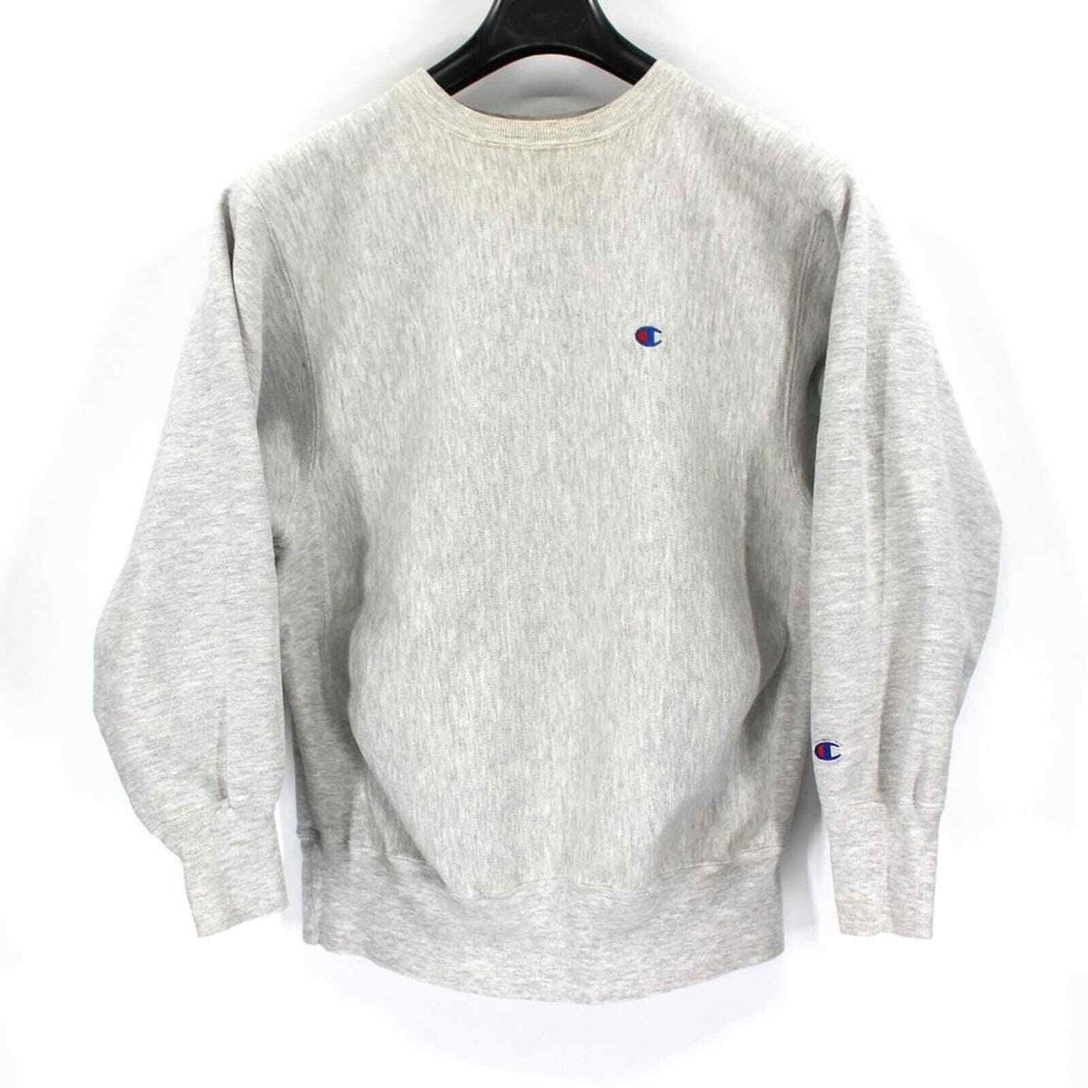 Champion Vintage Reverse Weave Cotton C Logo Crewneck Pullover XL