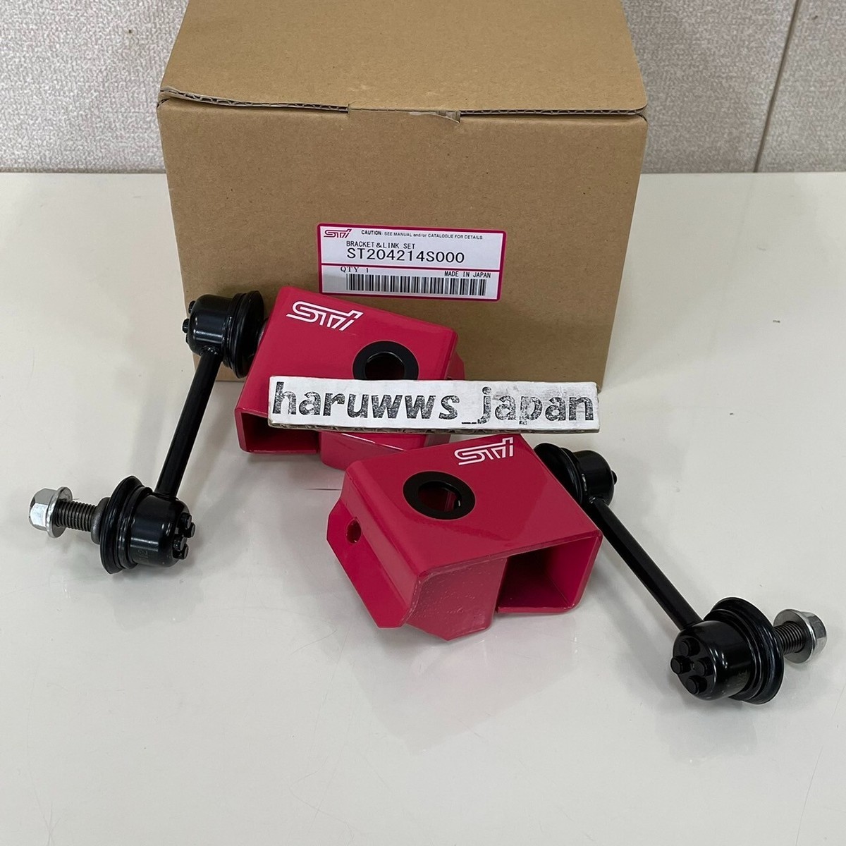 Genuine SUBARU IMPREZA GDB STI Rear Stabilizer Bracket and Ring