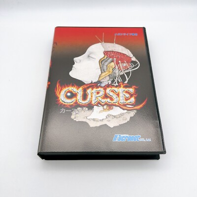 Sega Mega Drive MD Curse 1989 Micronet Box Manual Japanese Video Game New