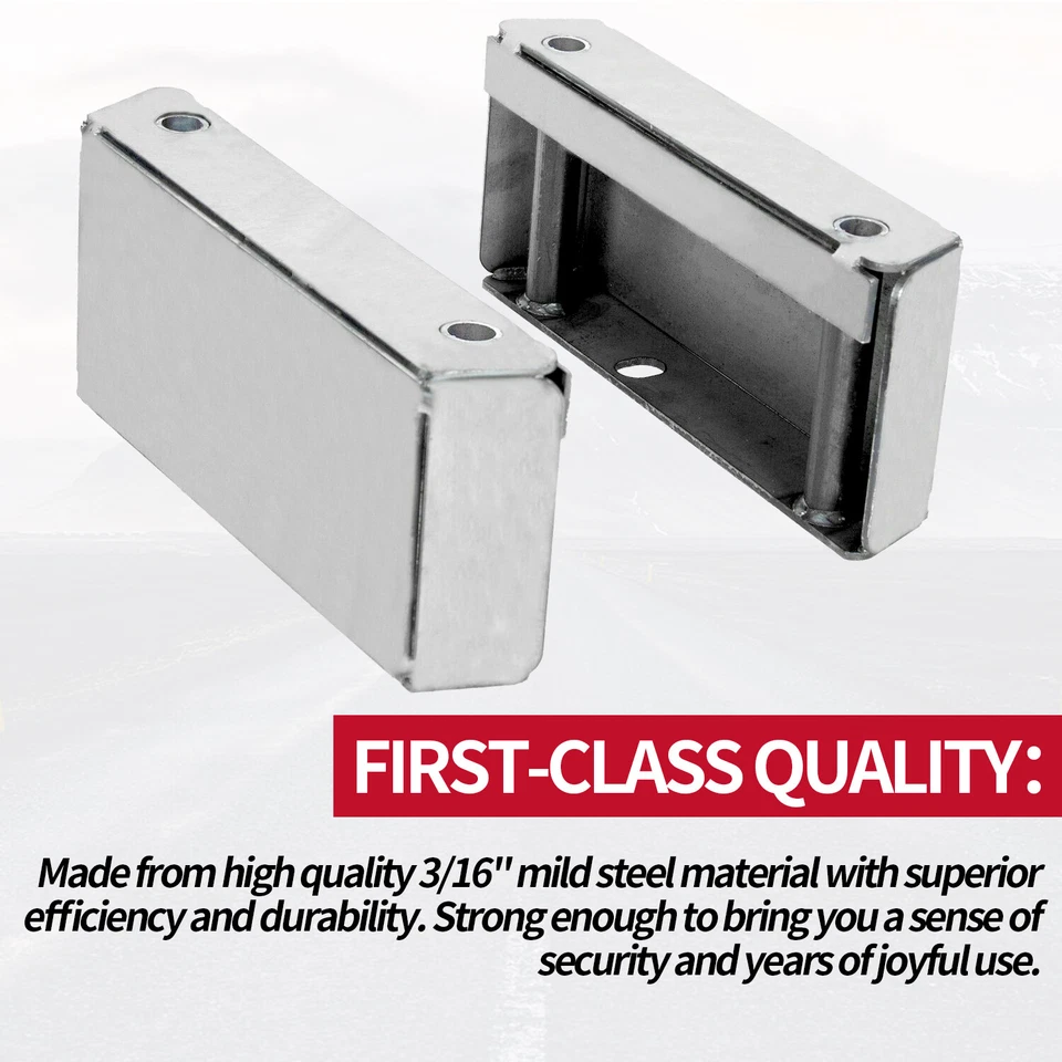 HECASA для Ford F100 Crown Vic пара передних кронштейнов подвески комплект в наличии в США - Изображение 4 из 4