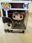 Funko Pop! Vinyl: Stranger Things Jonathan Byers (W/ Camera) #513 Box Damage