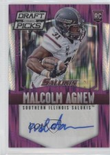 2015 Panini Prizm Collegiate Draft Picks Purple Flash /99 Malcolm Agnew Auto 0v1