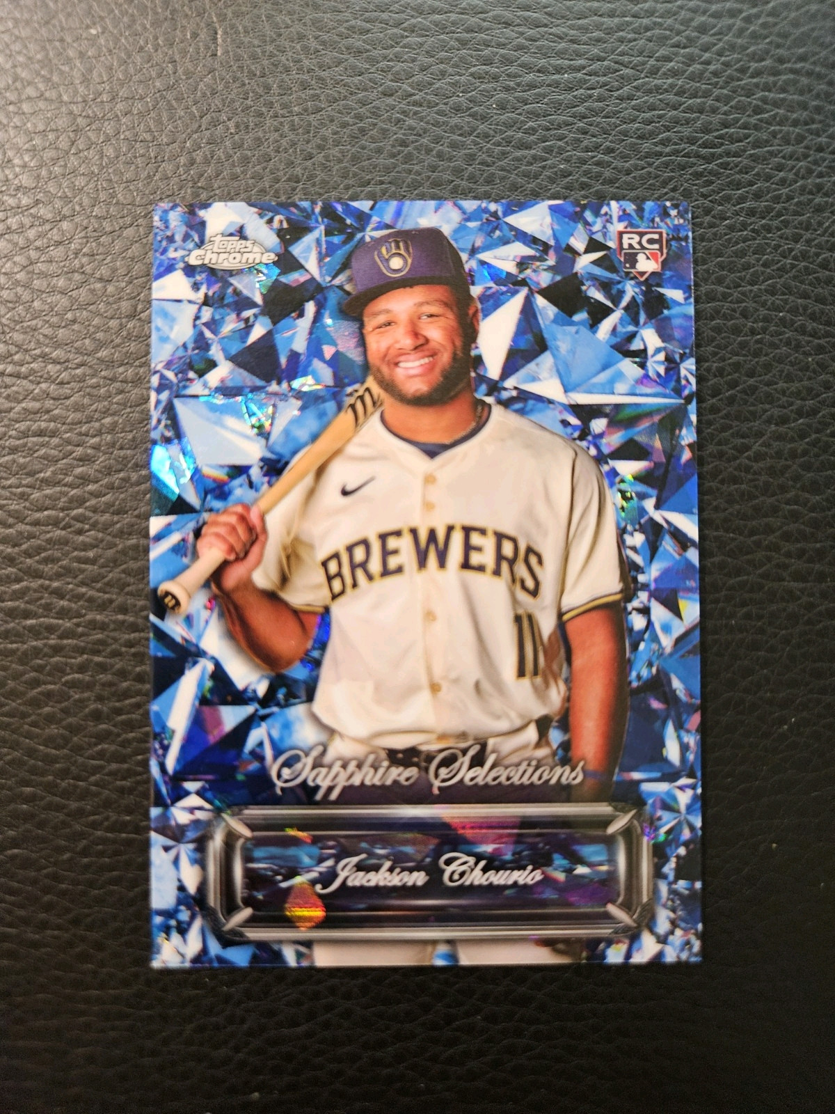 2024 Topps Chrome Update Sapphire Sapphire Selections #SS-25 Jackson Chourio RC