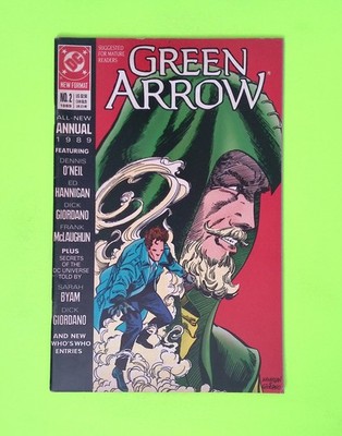 Green Arrow #2 Vol. 2 1989 DC Comics Annual 7.0 Comic Book W188-155