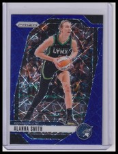 2024 Panini Prizm WNBA #111 Alanna Smith Blue Velocity Prizms