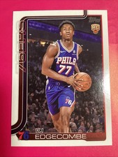 2025-26 Topps Basketball NBA VJ Edgecombe Flagship RC 76ers #203 Base Rookie