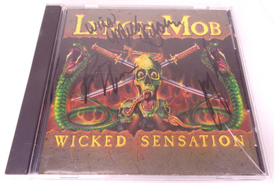 Lynch Mob: Wicked Sensation CD Signed Booklet Autographed by Band George Lynch