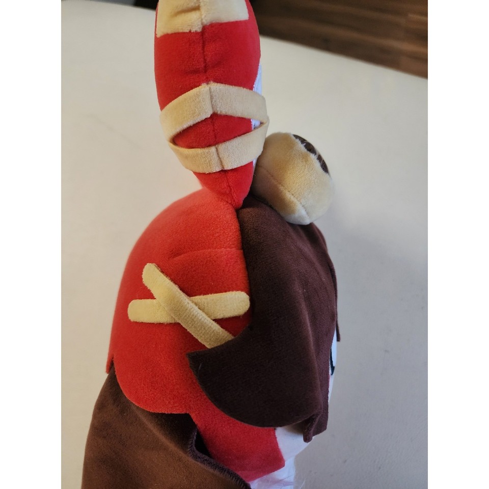 Genshin Impact Amber Baron Bunny Plush Toy 15in Red Brown Anime Stuffed ...