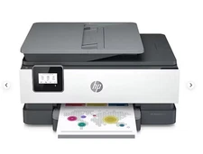 NEW HP OfficeJet 8015e Wireless All-In-One Inkjet Printer Print Scan Copy