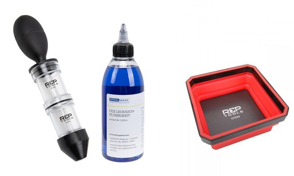 CO2 Tester Zylinderkopf Dichtung PrüFen Kontrastmittel KüHlwasser + Magnetschale-image