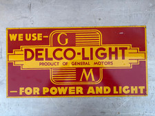 Delco Sign In Original Advertising Signs (1930-1969) for sale | eBay
