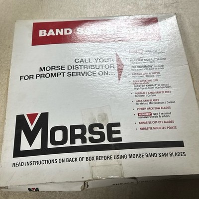 Morse Band Saw Blade 1-7' 5'' x 1/2'' 25' 10R MAT
