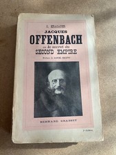 Siegfried KRACAUER "Jacques Offenbach", année 1937