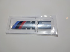 BMW   M6  6  SERIES REAR BOOT LID M BADGE EMBLEM 26mm tall in chrome.