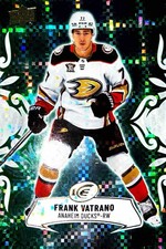 2024-25 Upper Deck ICE - Frank Vatrano #85 Emerald Green Anaheim Ducks Parallel