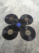 Lot Of 5 Vintage 78 Records Untested