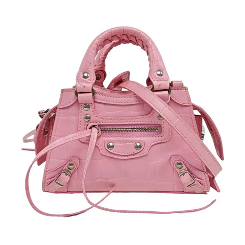 BALENCIAGA Classic City Handbags Leather Pink Free Shipping | Duties Paid
