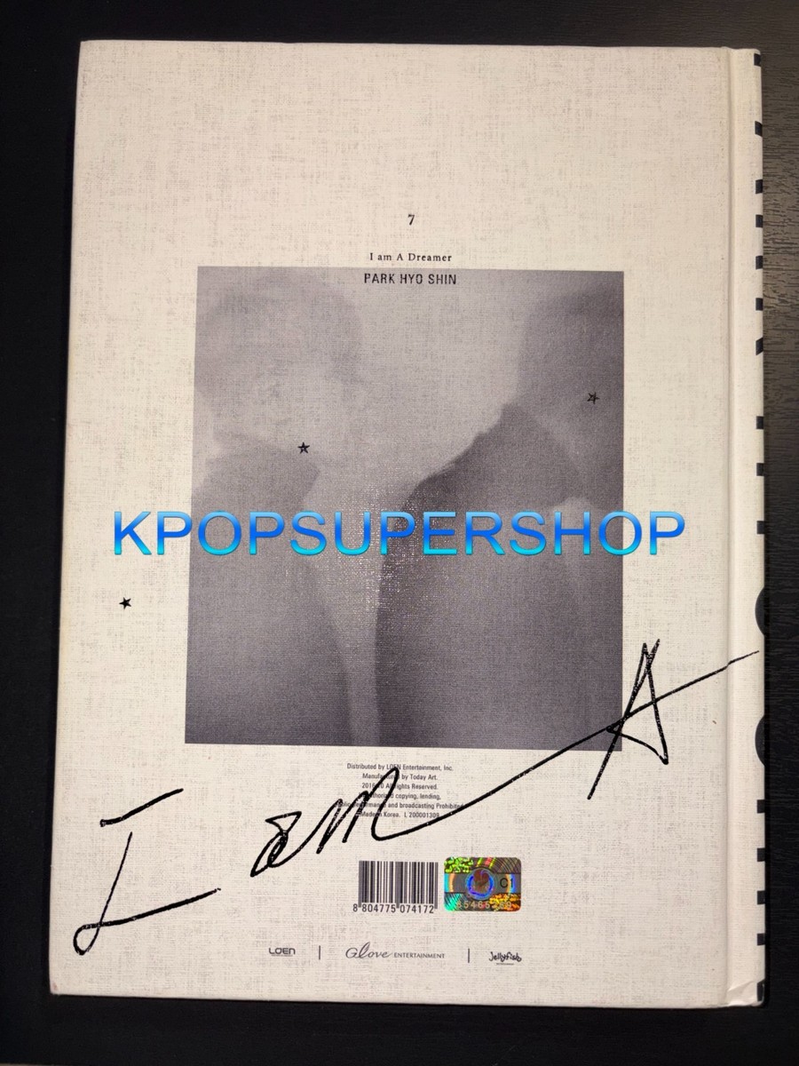 Park Hyo Shin 7th Album I Am A Dreamer CD Photobook Good Condition