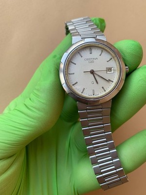 Certina DS Quartz Swiss Made sapphire glasses 200m Men s Watch Date 