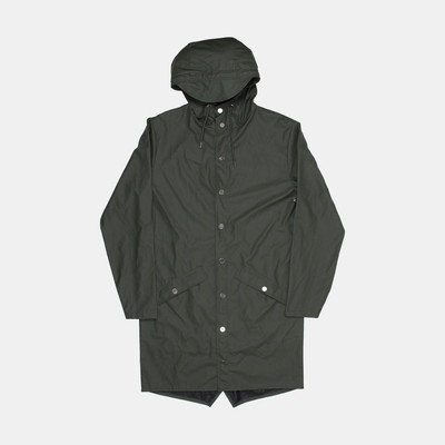 Regen Regenmantel / Größe XS / Herren / Grün / Nylon