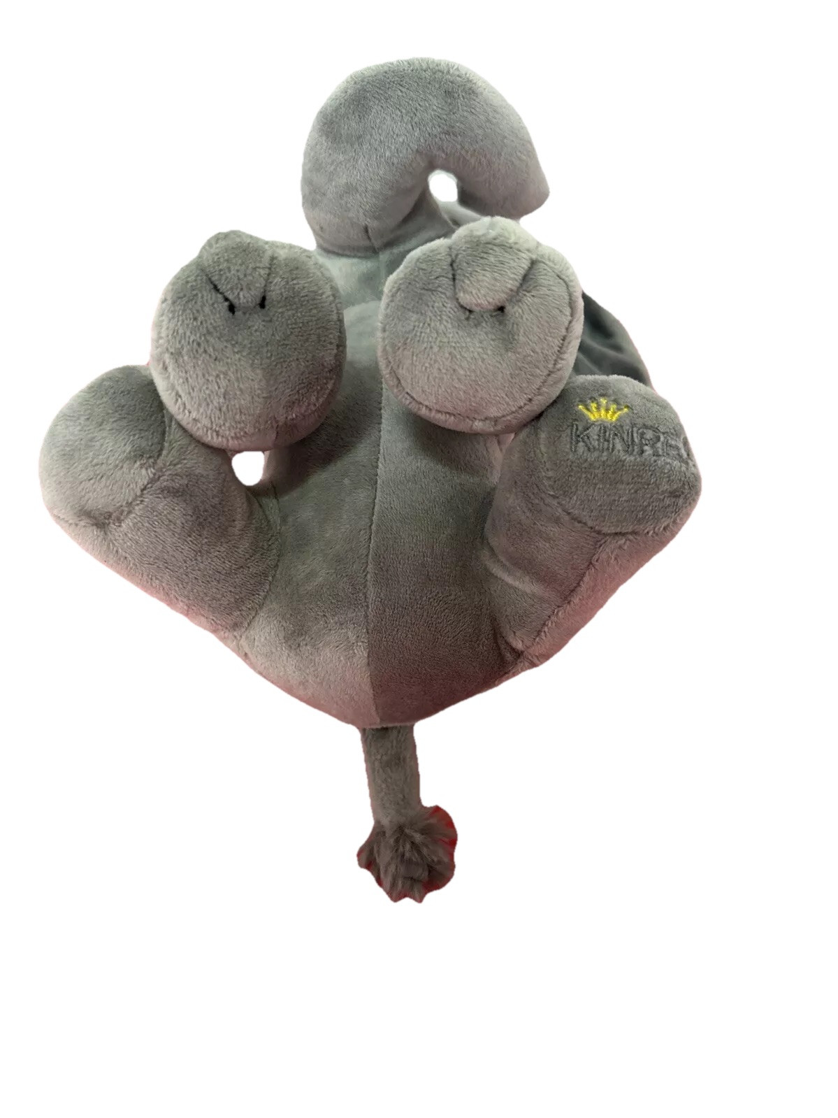 KINREX  PLUSH Elephant Stuffed Animal Toys for Baby Boy Girl Grey 9 Inches NWOT