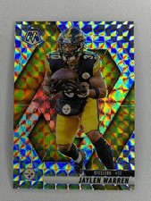 2025 Mosaic Football Jaylen Warren Silver Mosaic Prizm 