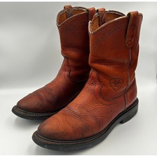 Ariat Western Cowboy Boots Men’s Rugged Work Rodeo Almond Toe Non-Slip 10.5 D