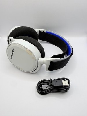 NO DONGLE SteelSeries Arctis 7P Plus Wireless Over-Ear Gaming Headset - White