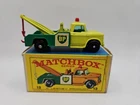 Lesney Matchbox Dodge Wreck Truck No 13 E4 Box Green BP England Clean