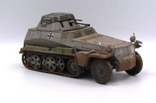 EAGLE MINIATURES WORLD WAR 2 G068 WW2 GERMAN SD. KFZ. 250 / 9 HALF TRACK GREY