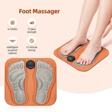 Rechargeable 3D Foot Massager Smart Circulation Pad for Pain Relief & Relaxation