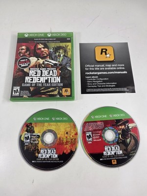 Red Dead Redemption GOTY XBOX ONE XBOX 360 NO MAP GUC TESTED!