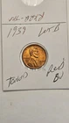 wheat penny 1939 LINCOLN CENT GREAT RED BU 1939-P NICE UNC RAINBOW TONED LOT #B