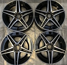 4 Orig Mercedes-Benz Alufelgen AMG 7.5Jx18 ET40 A2064011700 C-Klasse W206 S206 F