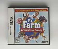 Nintendo - My Farm Around the World - DS - 2009 - No Manuel - Yes Box - Yes Game