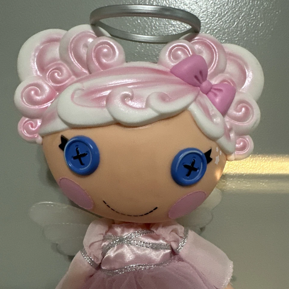 Zapatos de vestir Lalaloopsy Cloud E Sky Doll alas y halo rosa 2012 talla completa *LEER Foto 2 de 4