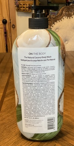 On: The Body The Natural Coconut Body Wash, 30 fl. oz - Picture 2 of 2