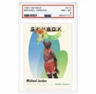 Michael Jordan Skybox Salutes 1991 #572 PSA 8 Chicago Bulls Trading Card