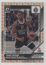 2024 Panini Donruss EuroLeague Optic 25th Anniversary Prizm 5/25 Isaac Bonga 3d3