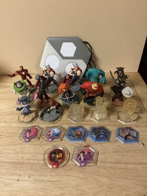 Disney Infinity Game Figure Lot Of 12 Characters & Extras See Description Thor