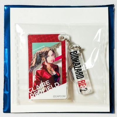 Resident Evil Artworks by Chisato Mita Acrylic Key Chain Claire Redfield