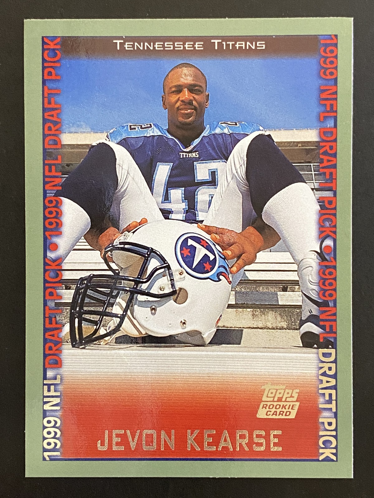 Jevon Kearse 1999 Topps Football Rookie Card Tennessee Titans #337