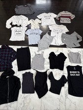 LOT OF 20 Women Clothing Tops Blouse Skirt Brandy Melville Forever 21 H&M XS S M
