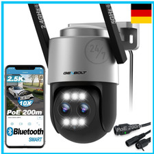 GENBOLT 4MP Dual-Linsen IP-Kamera 10X Zoom Überwachungsk