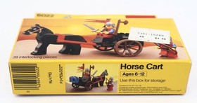 Vintage LEGO 6022 Legoland Castle System HORSE CART (6022) SEALED NEW