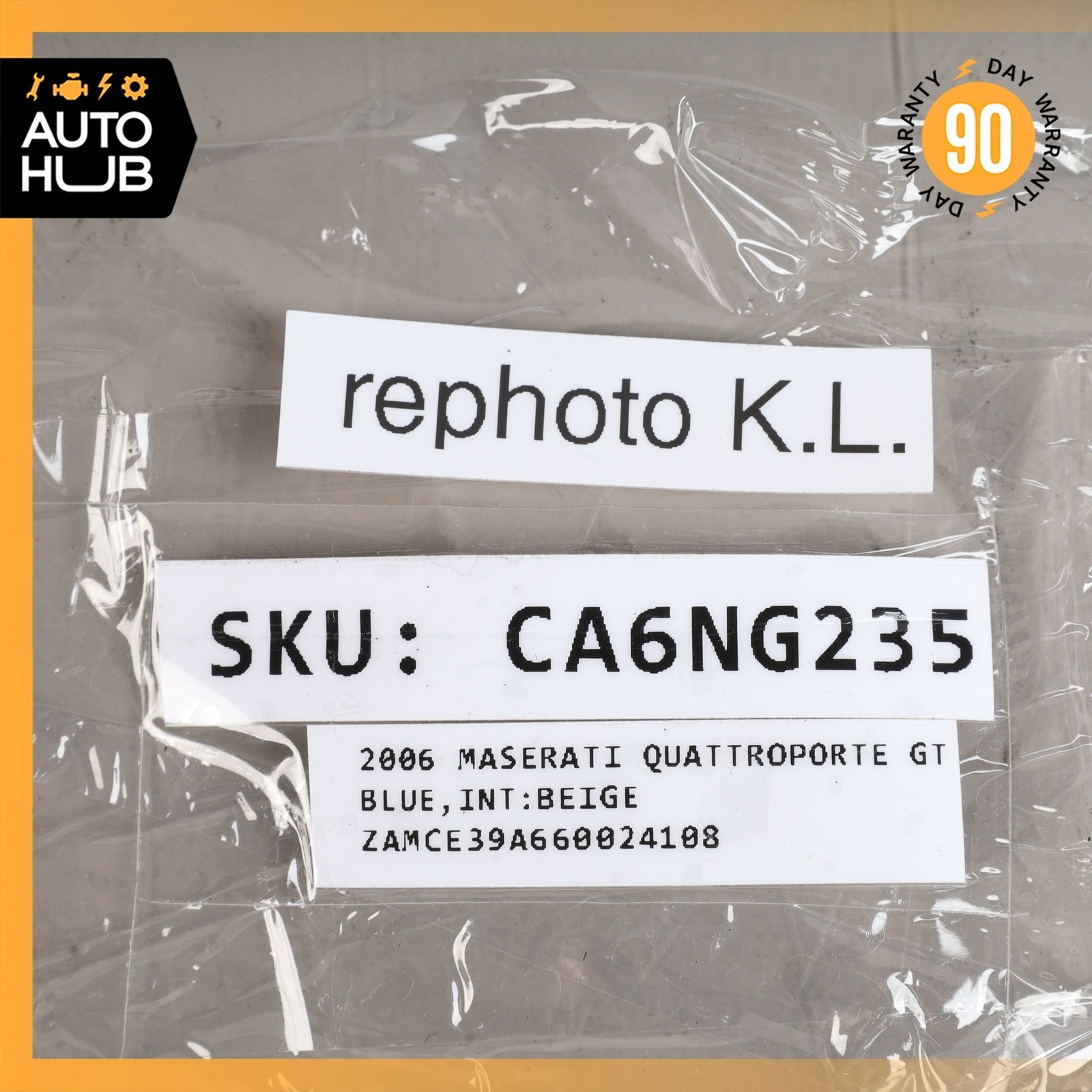 Maserati Quattroporte 2006 Body control module