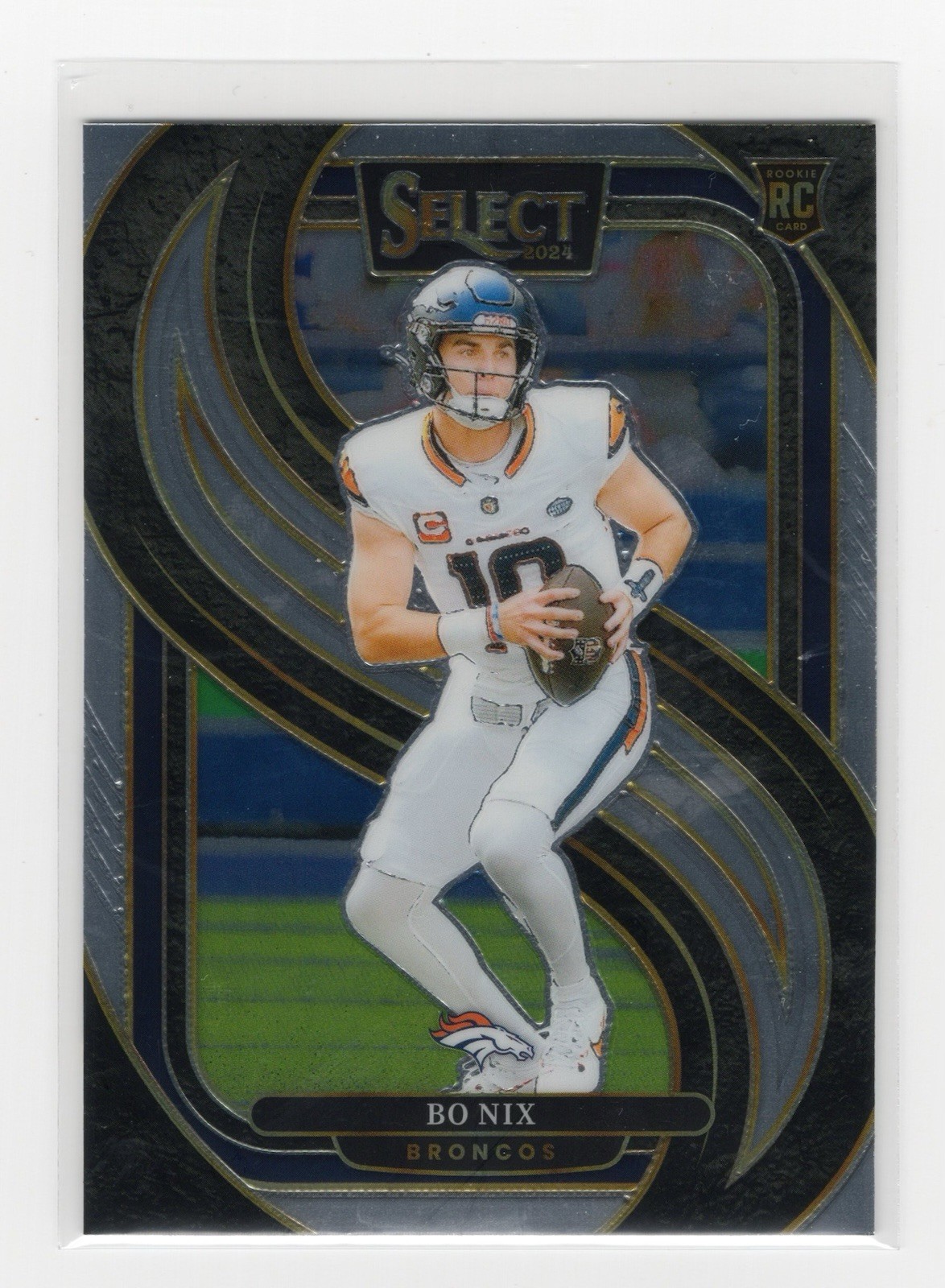 2024 Panini Select - Premier Level Bo Nix #117 (RC)