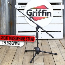 GRIFFIN Short Microphone Boom Stand | Small L...