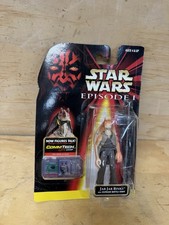 Star Wars Episode 1 Jar Jar Binks Actionfigur CommTech Chip Hasbro 1998 NEU